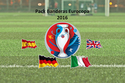 pack Pack Banderas Eurocopa 2016